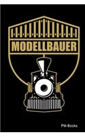 Modellbauer: Liniertes A5 Notizbuch oder Heft für Schüler, Studenten und Erwachsene(240 Sprüche Und Lustiges)