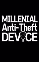 Millenial Anti-Theft Device: 6x9 120 pages dot grid - Your personal Diary