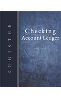 Checking account ledger - Large version