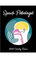 Speech Pathologist 2020 Weekly Planner