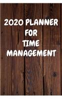 2020 Planner for Time Management