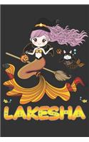 Lakesha: Lakesha Halloween Beautiful Mermaid Witch Want To Create An Emotional Moment For Lakesha?, Show Lakesha You Care With This Personal Custom Gift With