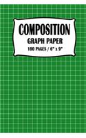 Composition Graph Ruled Paper Notebook