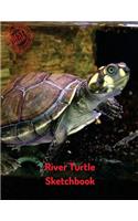 River Turtle Sketchbook: (Sketchbook for Teens)