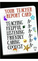 Your Teacher Report Card