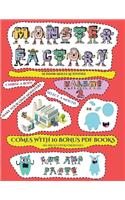 Scissor Skills Activities (Cut and paste Monster Factory - Volume 2): This book comes with a collection of downloadable PDF books that will help your child make an excellent start to his/her education. Books are design(23 Scissor Skills Activities)