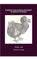 Burridge's Multilingual Dictionary of Birds of the World