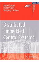 Distributed Embedded Control Systems