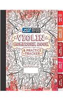 Violin Homework Book and Practice Tracker (Red): Staff Paper, Manuscript Paper, Theory Tools, Practice Planner, For Kids or Adults, Notebook Paper, ... Violin Homework Book and Practice Tracker)