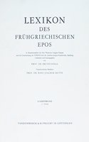 Lexikon des fruhgriechischen Epos Lfg. 01