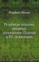 Prophetae minores, perpetua annotatione illustrati a P.F. Ackermann