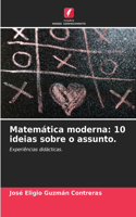 Matemática moderna