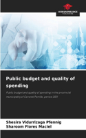 Public budget and quality of spending
