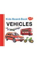 Kids Board Book Vehicles