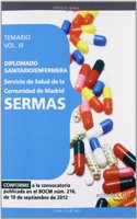 Diplomado Sanitario/Enfermera del Servicio de Salud de la Comunidad de Madrid. SERMAS. Temario Vol. III. (Spanish Edition)