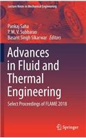 Advances in Fluid and Thermal Engineering