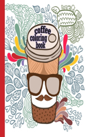 Coffee coloring book