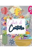 Cahier de couture: 140 Pages Pour 80 Projets à Remplir: projets, inspirations, matériel, plannings et moodboards