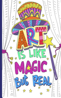Art is Like Magic But Real