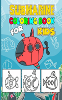 submarine coloring book for kids: fun coloring book 8.5*11 in