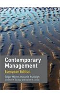 Contemporary Management: European Edition