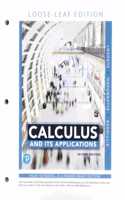 Calculus and Its Applications, Loose-Leaf Version Plus Mylab Math with Pearson Etext -- 24-Month Access Card Package
