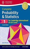 Complete Probability & Statistics 1 for Cambridge International AS & A Level: With Website Link