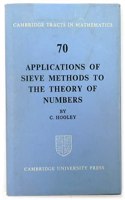 Applications of Sieve Methods to the Theory of Numbers