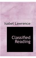 Classified Reading