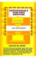 Devotionals for Two Months