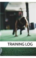 Training Log: Fitness & Workout Journal Notebook 120 Pages 6x9