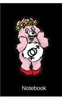 Notebook: LGBT Teddy Transgender Journal Diary Note Pad