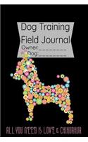 Dog Training Field Journal