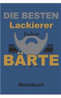 Die Besten Lackierer Haben Bärte Notizbuch: Ein Sehr Schönes Notizbuch Mit Ganzen 120 Linierten Seiten Im 6x9 Zoll Format (Ca. Din A5). Für Alle Bartliebhaber Da Draußen. Perfekt ALS Geschenk 