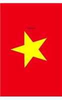 Vietnam: Patriotic Country National Flag Perfect Gifts for Kids to Write Things In.