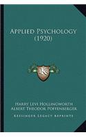 Applied Psychology (1920)