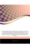 Articles on Documentaries about Words and Language, Including