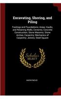 Excavating, Shoring, and Piling: Footings and Foundations; Areas, Vaults, and Retaining Walls; Cements; Concrete Construction; Stone Masonry; Stone Arches; Carpentry; Mechanics of C