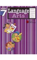 Language Arts: Grade 7 (Flash Kids Harcourt Family Learning)