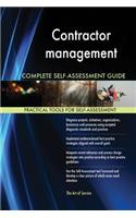 Contractor management Complete Self-Assessment Guide