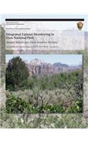 Integrated Upland Monitoring in Zion National Park Annual Report 2011 (Non-Sensitive Version): (English)