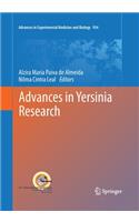 Advances in Yersinia Research