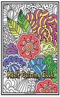 Adult Coloring Book: Flower Coloring Books for Adults Relaxation