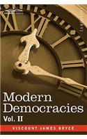 Modern Democracies - In Two Volumes, Vol. II