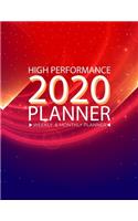 High Performance 2020 Planner Full-Year