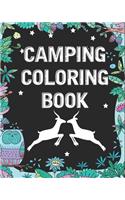 Camping Coloring Book