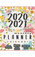 2020-2021 Monthly Planner