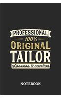 Professional Original Tailor Notebook of Passion and Vocation