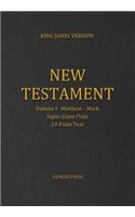 New Testament, Super Giant Print, Volume I