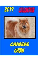 2019 Calendar Chinese Chow: Dog Calendar, personal contacts, notes, password log, to do list and more